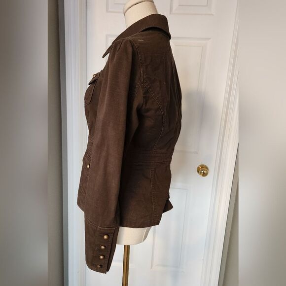 Calvin Klein Jeans brown jacket - Size Small - Picture 7 of 10
